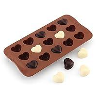 Algopix Similar Product 7 - 15 Cavity Love Hearts Silicone Molds