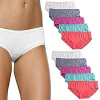 Algopix Similar Product 10 - Fruit of the Loom 10 Pack Womens
