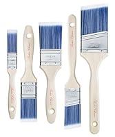 Algopix Similar Product 7 - Bates Paint Brushes 5 Pack Flat and