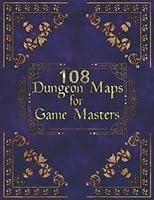 Algopix Similar Product 2 - 108 Dungeon Maps for Game Masters GM