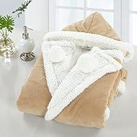 Algopix Similar Product 18 - Chic Home Snuggle Hoodie Robe Cozy