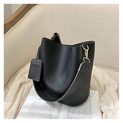 Women Shoulder Bags Wide Strap Messenger Luxury Pu Leather