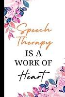 Algopix Similar Product 18 - Speech Therapy is A Work Of Heart