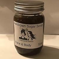 Algopix Similar Product 19 - DarkBrown Sugar Scrub For Face  Body