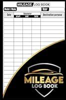 Algopix Similar Product 8 - Mileage Log Book for Taxes for Self