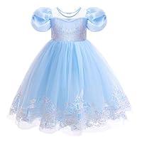 Algopix Similar Product 8 - CinheyU Princess Elsa Costume Girls