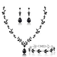 Algopix Similar Product 12 - Barktasia Bridal Wedding Jewelry Set