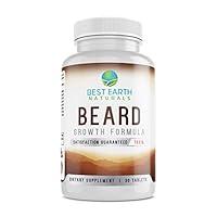 Algopix Similar Product 12 - Best Earth Naturals Beard Growth Hair