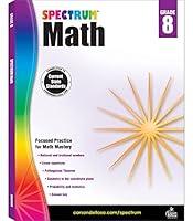 Algopix Similar Product 6 - Spectrum 8th Grade Math Workbooks Ages