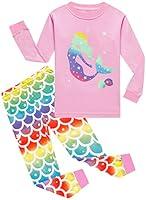 Algopix Similar Product 7 - Little Hand Girls Pajamas Unicorn