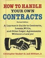 Algopix Similar Product 15 - How To Handle Your Own Contracts