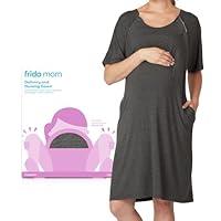 Algopix Similar Product 18 - Frida Mom Labor and Delivery Gown for