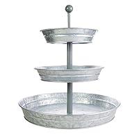 Algopix Similar Product 1 - 3 Tier Serving Tray Large 17 Base