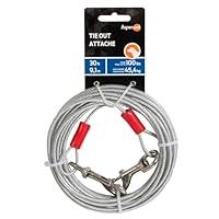 Algopix Similar Product 14 - Aspen Pet Dog Tie Out Cable  1700 lbs