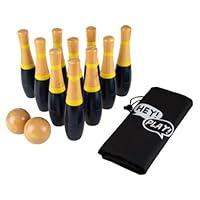 Algopix Similar Product 3 - Wooden Lawn Bowling  Adults and Kids