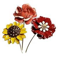 Algopix Similar Product 9 - Mini 1 Inch Metal Flower Pot