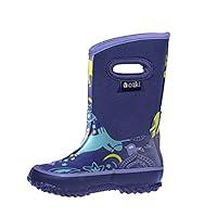 Algopix Similar Product 4 - Purple Unicorn Neoprene Boots, 11T