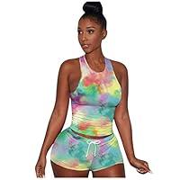 Algopix Similar Product 19 - Franterd TieDye Two Piece Tracksuit