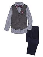 Algopix Similar Product 10 - Nautica Boys 4Piece Vest Set with