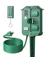Algopix Similar Product 4 - DEWENWILS Outdoor Power Stake Timer