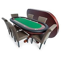 Algopix Similar Product 17 - BBO Poker Rockwell Poker Table for 10