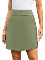 Algopix Similar Product 1 - ATTRACO 19 Knee Length Tennis Skirts