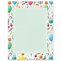 Algopix Similar Product 5 - Surprise Party Letter Papers25 Sheets