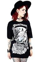 Algopix Similar Product 17 - Restyle Gothic Punk Nevermore Oversized