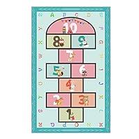 Algopix Similar Product 15 - KAREZONINE Hopscotch Rug 31 x 63 Hop