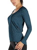 Algopix Similar Product 1 - icyzone Long Sleeve Workout Shirts for