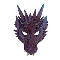 Algopix Similar Product 6 - Ochine 3D Dragon Mask Kids Face Mask