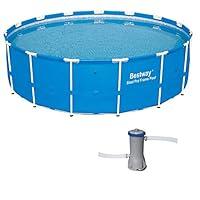 Algopix Similar Product 17 - Bestway 15 Foot x 48 Inch Durable Steel