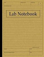 Algopix Similar Product 6 - Lab Notebook Laboratory Notebook with