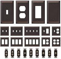 Algopix Similar Product 20 - Oil Rubbed Bronze Wall Switch Plate