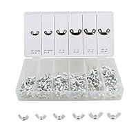 Algopix Similar Product 10 - ABN Wing Nut Assortment Set  150pc