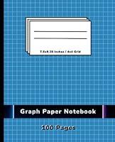 Algopix Similar Product 9 - Graph Paper Notebook Blue Math