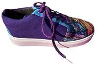 Algopix Similar Product 14 - Handmade sneakers design feathers