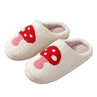 Algopix Similar Product 17 - coleyn Mushroom Slippers for Women Men