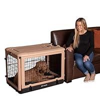 Algopix Similar Product 11 - Pet Gear The Other Door Steel Crate 