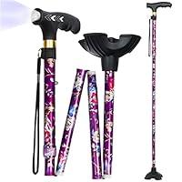 Algopix Similar Product 15 - JUNRA Walking Cane with LED Light