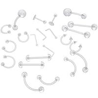 Algopix Similar Product 16 - Oasis Plus 22pcs 14G 16G 18G 20G Clear
