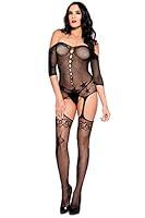Algopix Similar Product 17 - Music Legs Star Shape Fishnet Suspender
