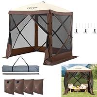 Algopix Similar Product 11 - VEVOR Pop up Gazebo Screen Tent 6