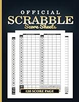 Algopix Similar Product 4 - Scrabble Mastery Score Sheets for the