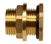 Algopix Similar Product 4 - RAINPAL BBF020 Brass Bulkhead Tank