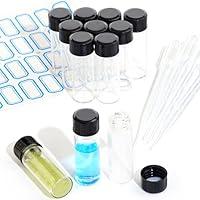 Algopix Similar Product 4 - ETTSNU 10PCS 4ml Clear Glass Vials with