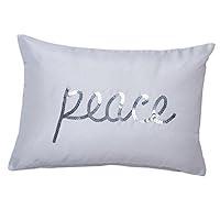 Algopix Similar Product 11 - Vickerman Pillow, 14" x 20", White