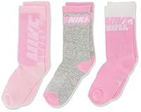 Algopix Similar Product 4 - NIKE Youth Everyday Cushion Crew 3 Pair
