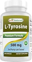 Algopix Similar Product 20 - Best Naturals LTyrosine 500 Mg 180