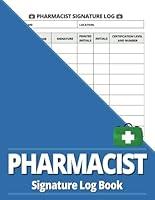 Algopix Similar Product 11 - Pharmacist Signature Log Book A Record